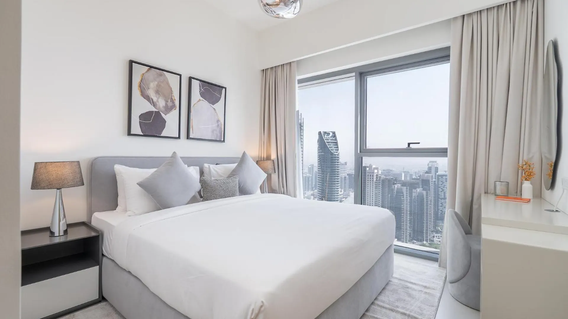 Luxury 3Br, Maidroom Full Burj & Fountain Views Dubaj 0*,