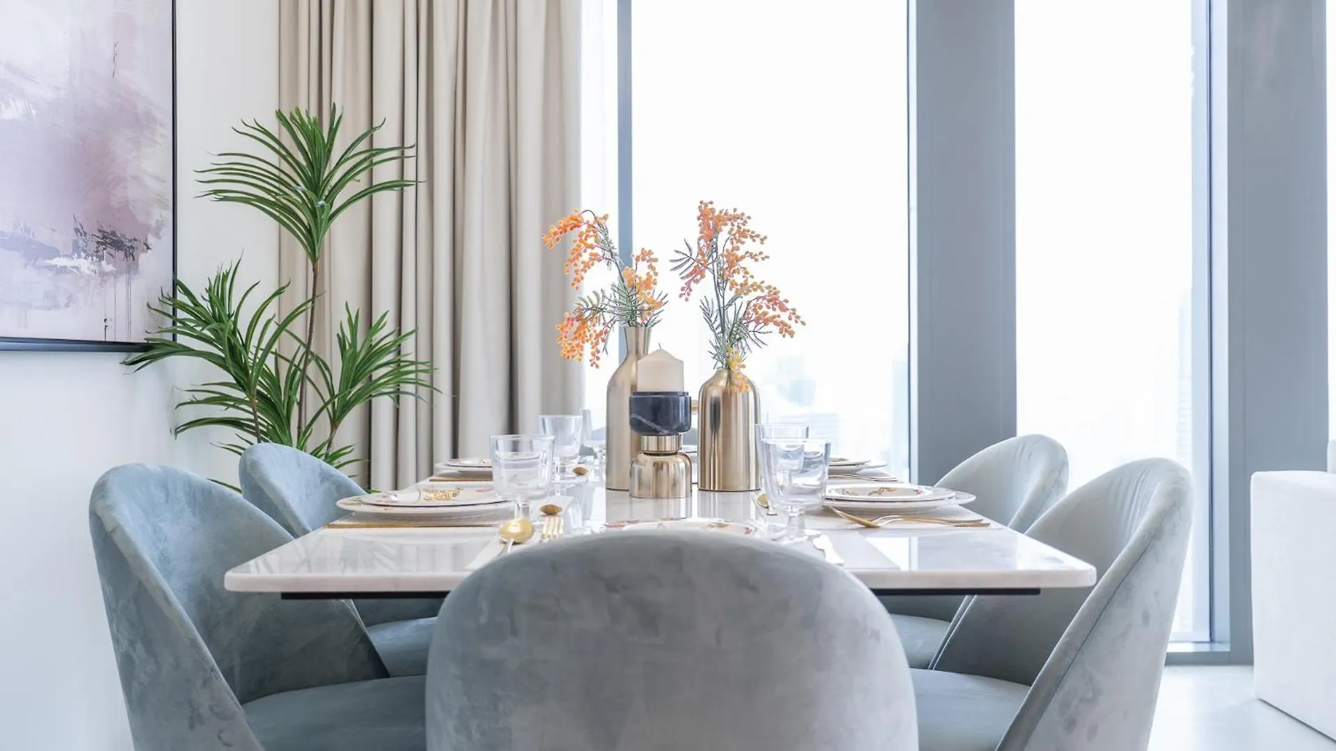 Luxury 3Br, Maidroom Full Burj & Fountain Views Dubai