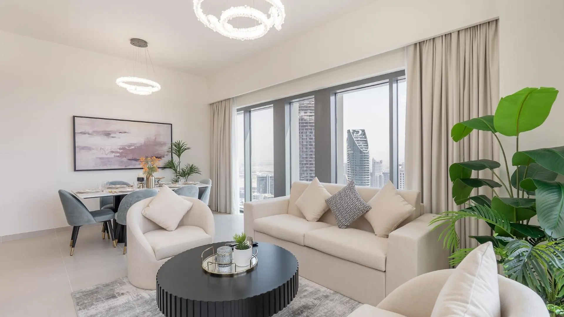 Apartment Luxury 3Br, Maidroom Full Burj & Fountain Views Dubai